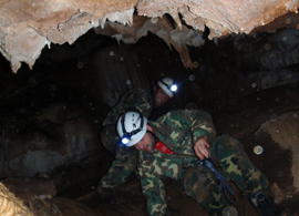 Cuevas en el centro de Asturias