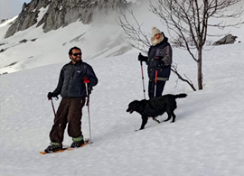 Rutas en raquetas de nieve